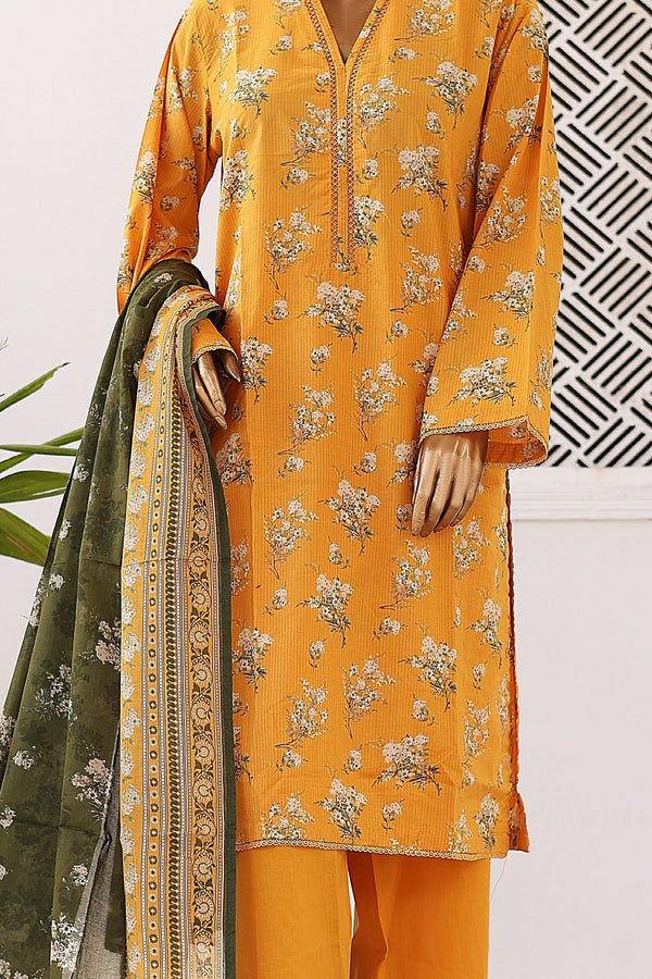 Bin Saeed Lawn 3 Piece Suit BIN175