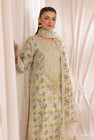 Mohagni Embroidered Cotton 3 Piece Suit MOH11