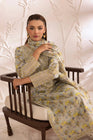 Mohagni Embroidered Cotton 3 Piece Suit MOH11