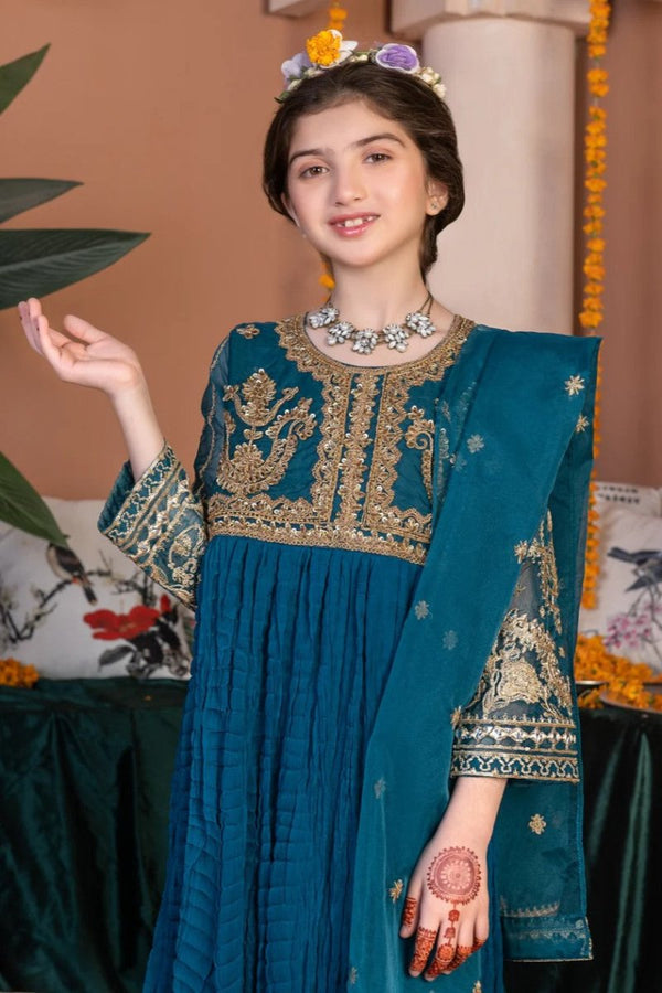 Allys Pakistani Girls Dress Wedding Wear ALL127 - Designer dhaage