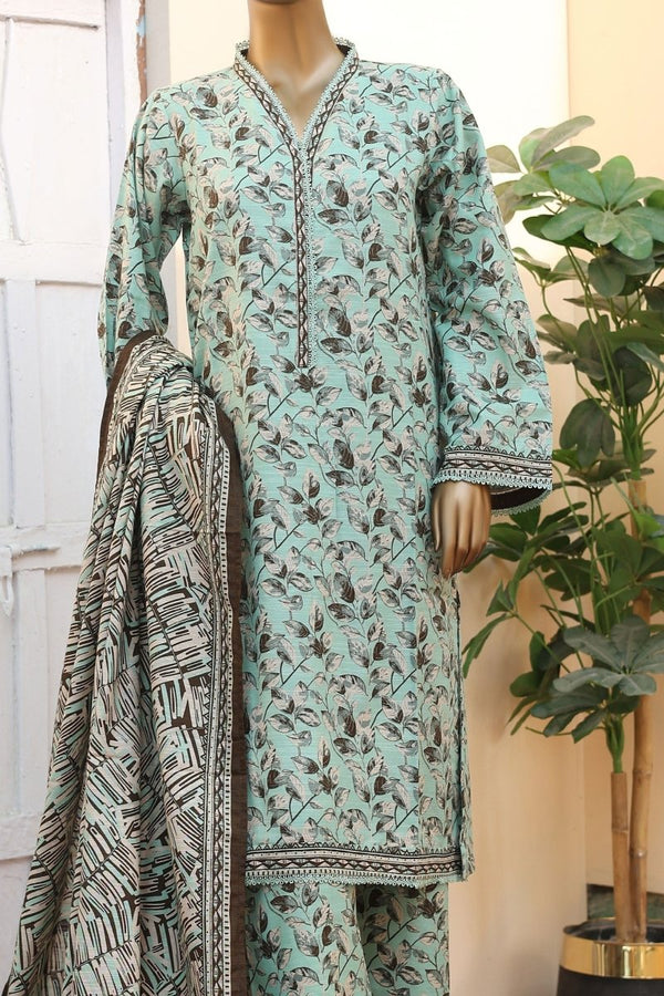 Bin Saeed Khaddar 3 Piece Suit BIN183 - Designer dhaage