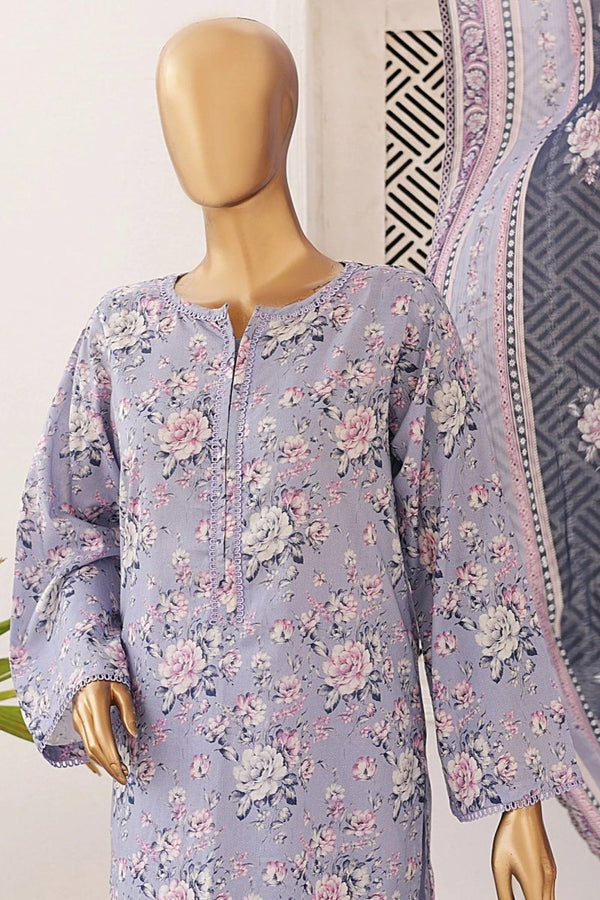 Bin Saeed Lawn 3 Piece Suit BIN156 - Designer dhaage