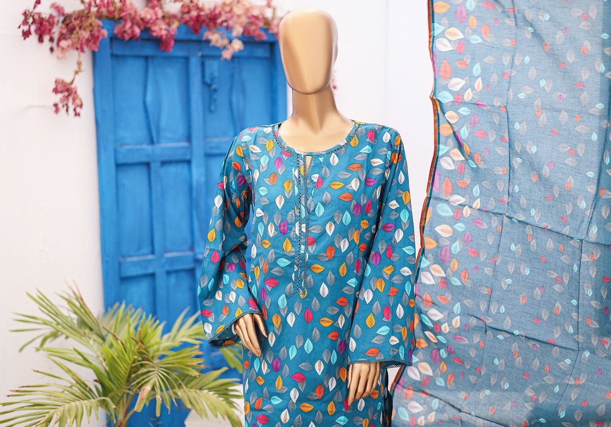 Bin Saeed Lawn 3 Piece Suit BIN171 - Designer dhaage