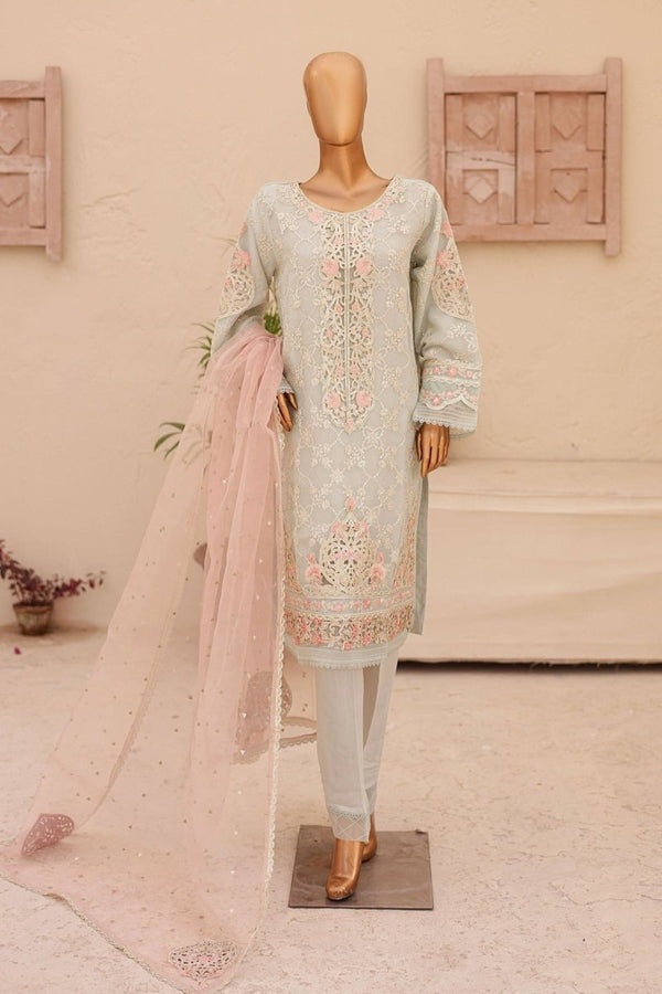 Bin Saeed Organza Party Wear Pakistani Suit BIN150-Designer dhaage