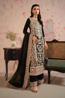 Haseens Faryal Wedding Wear Chiffon Suit HAS14 - Designer dhaage