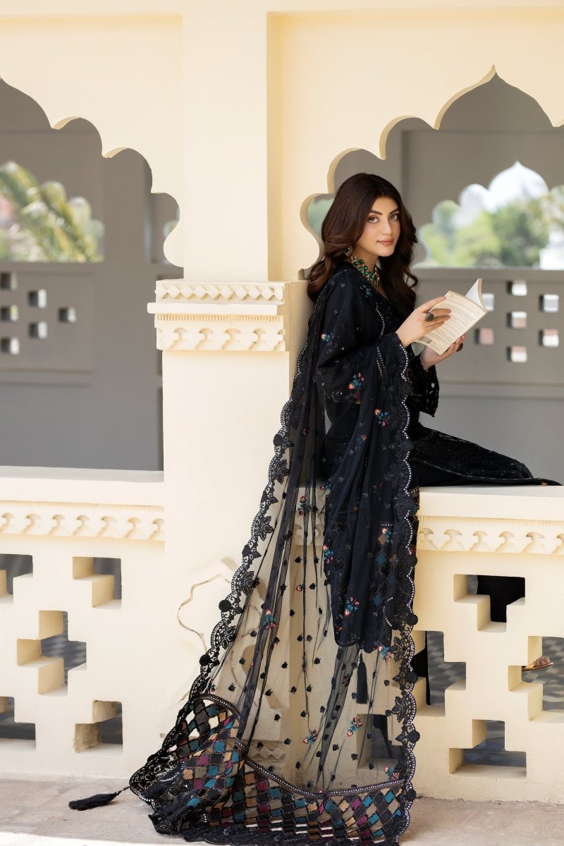 Imrozia Embellished Net Pakistani Party Wear Suit Tehzeeb IMR208-Designer dhaage