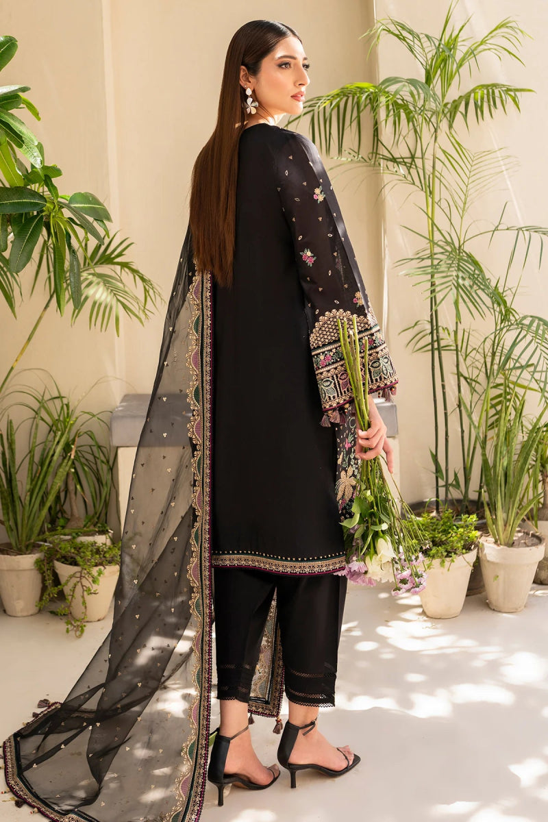 Jazmin Embroidered Lawn 3 Piece Shalwar Kameez Suit JAZ07 - Designer dhaage