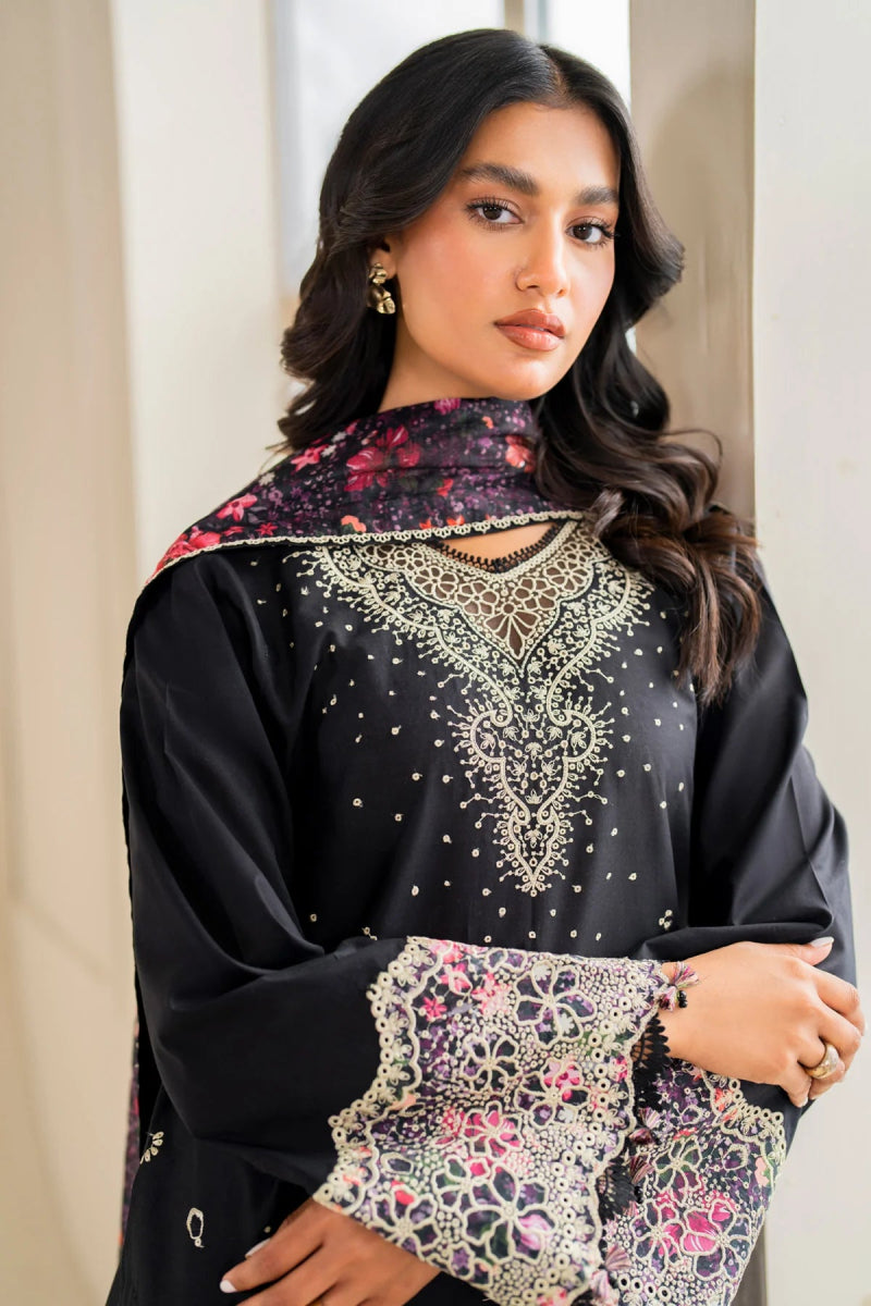 Jazmin Embroidered Lawn 3 Piece Suit JAZ02 - Designer dhaage