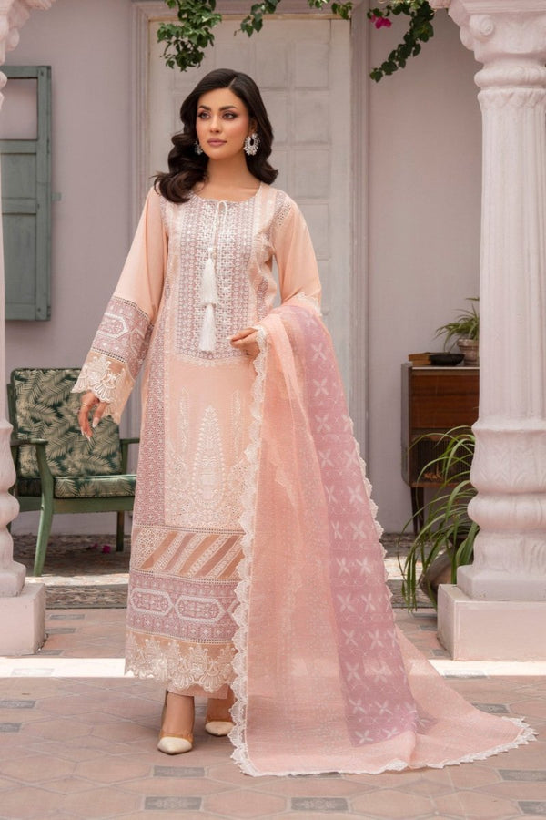 Karma Festive Embroidered Cotton Pakistani Suit KAR91 - Designer dhaage