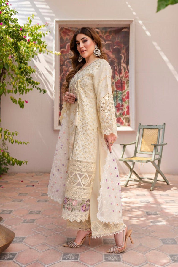 Karma Festive Embroidered Cotton Pakistani Suit KAR97 - Designer dhaage
