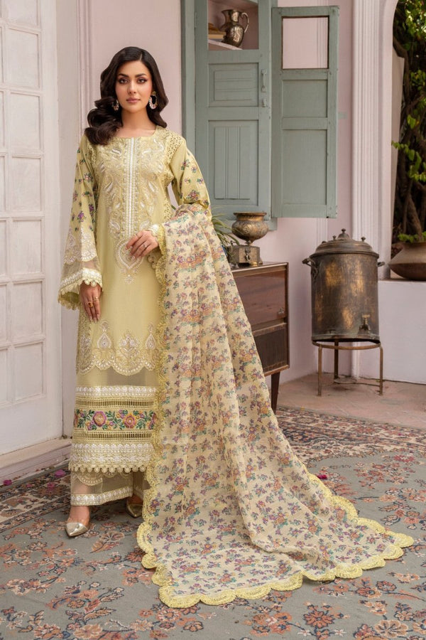Karma Festive Embroidered Cotton Pakistani Suit KAR99 - Designer dhaage