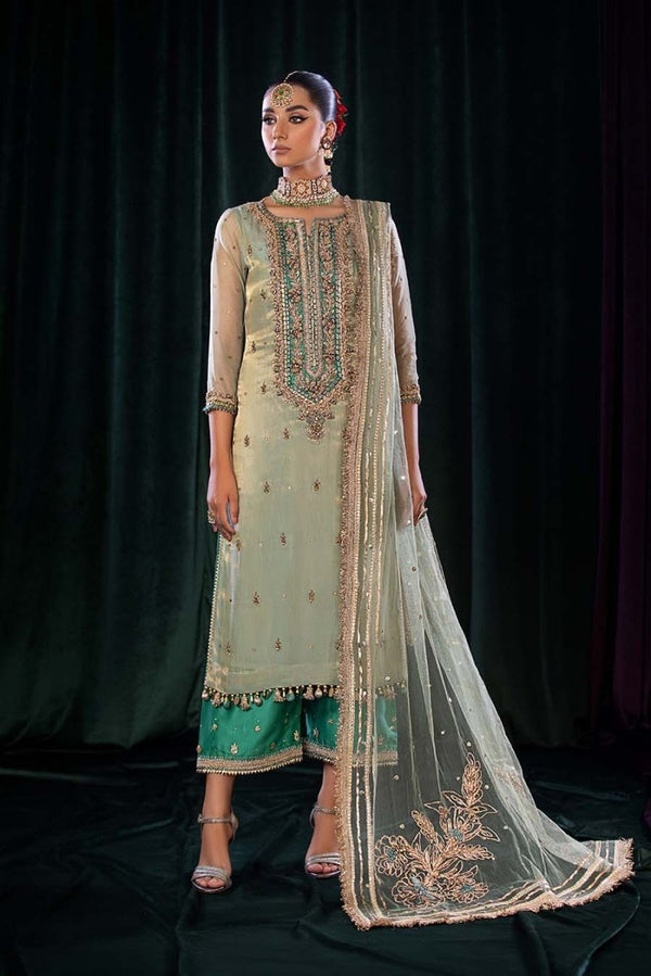 Khuda Baksh Pakistani Wedding Wear Mesuri Suit KHB03 - Designer dhaage