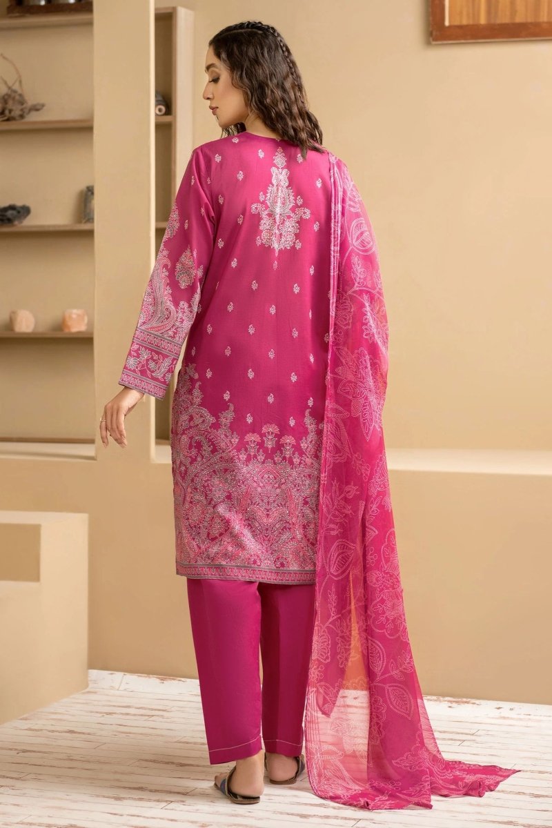 Limelight Embroidered Cambric Pakistani 3 Piece Suit LIM349-Designer dhaage