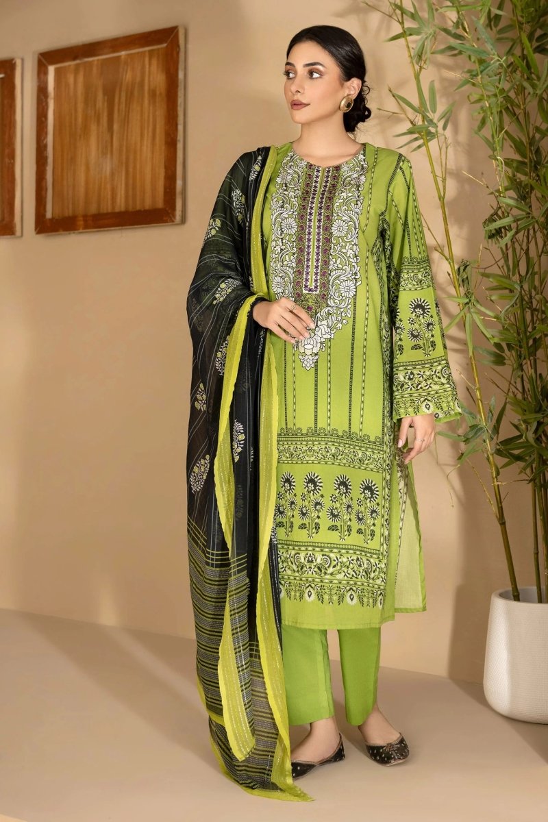 Limelight Embroidered Cambric Pakistani 3 Piece Suit LIM359-Designer dhaage