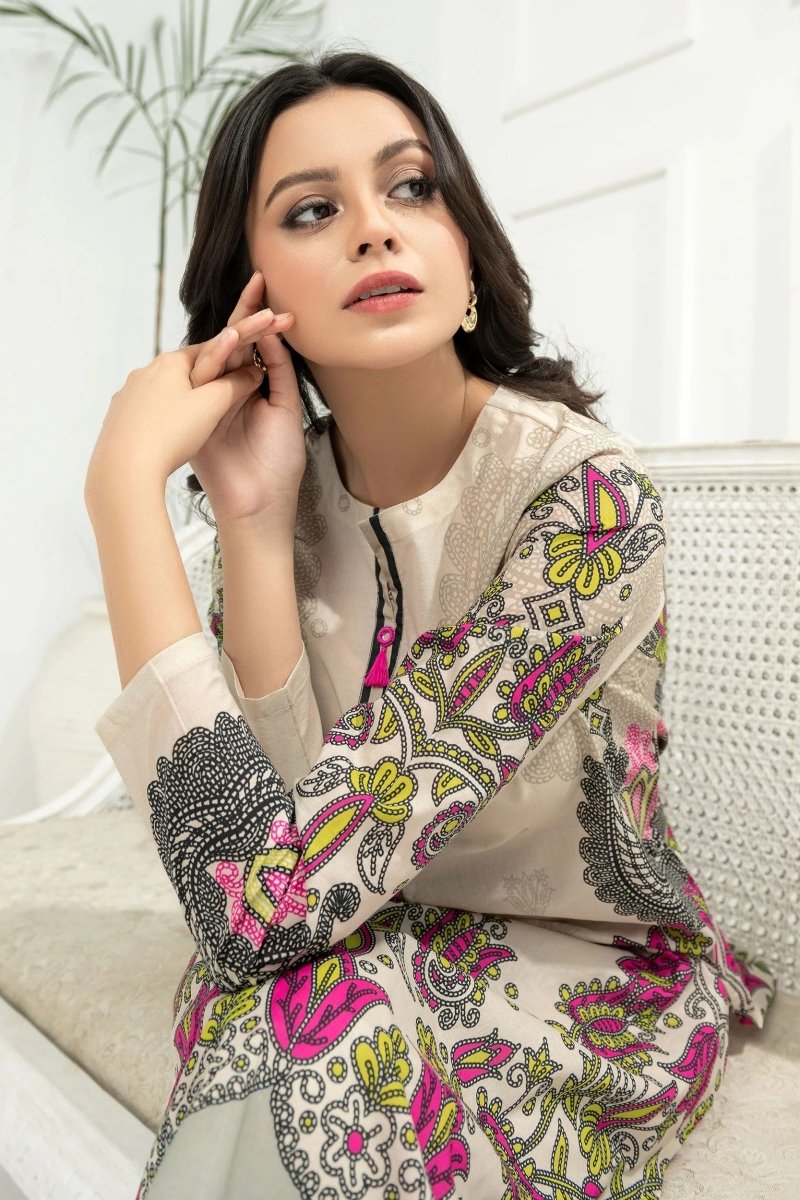 Limelight Lawn Pakistani Kurta Top LIM336