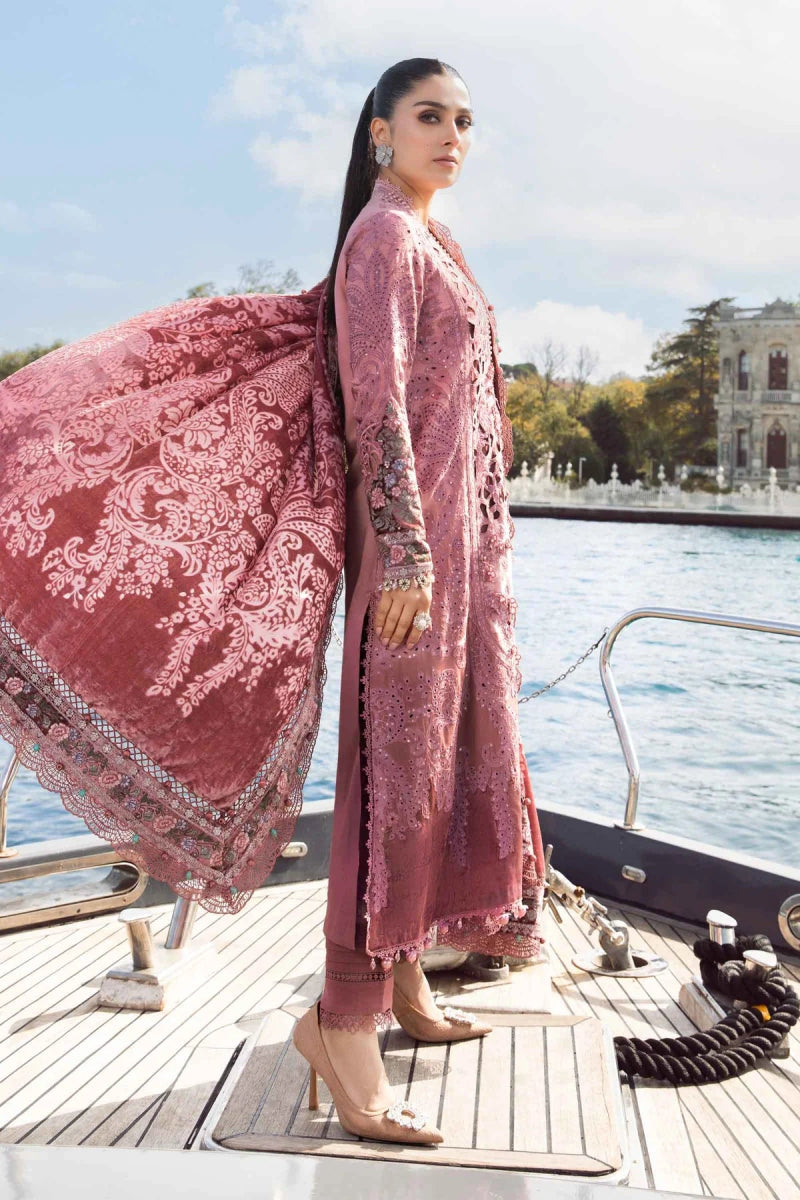 Maria B Luxury Velvet Pakistani Suit MAR140 - Designer dhaage