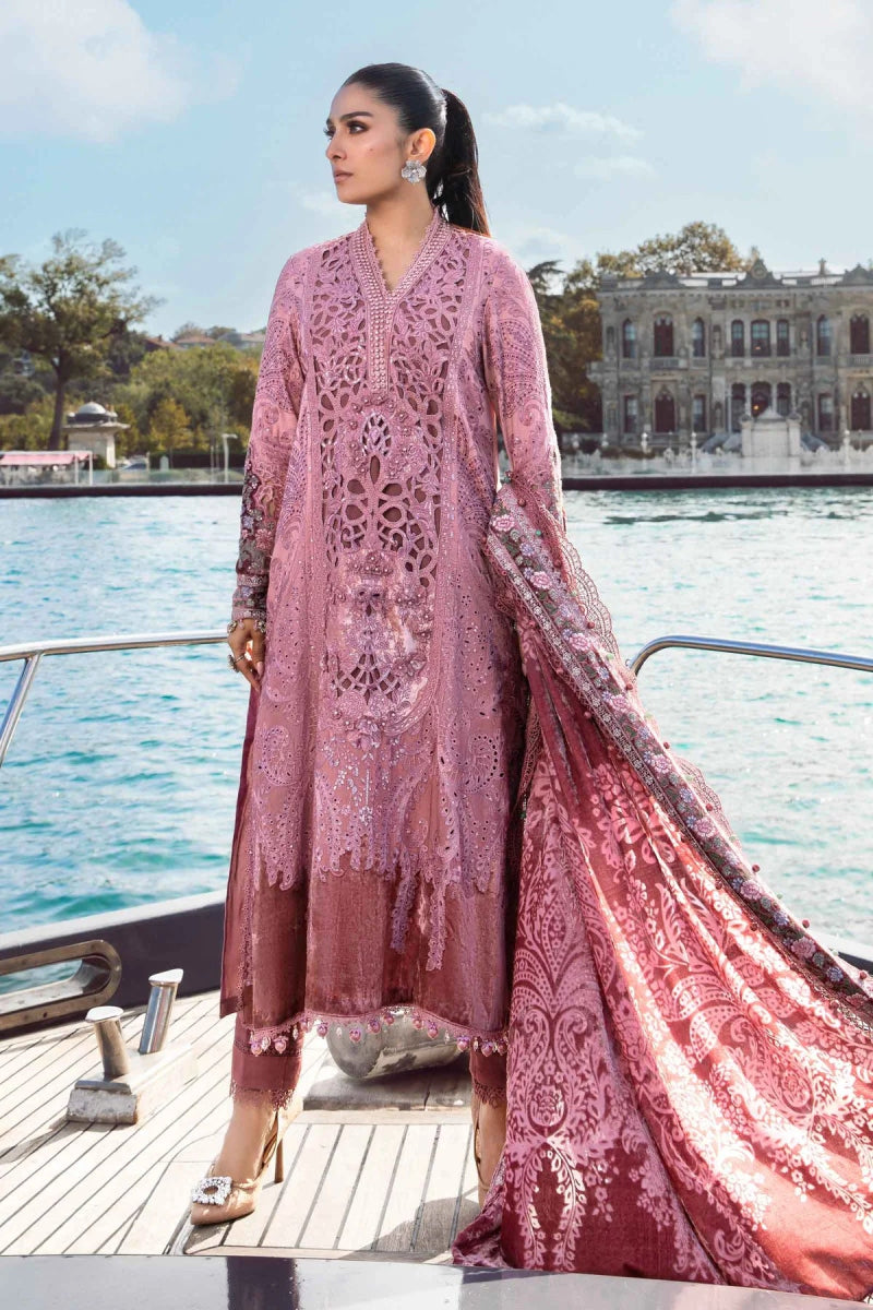 Maria B Luxury Velvet Pakistani Suit MAR140 - Designer dhaage