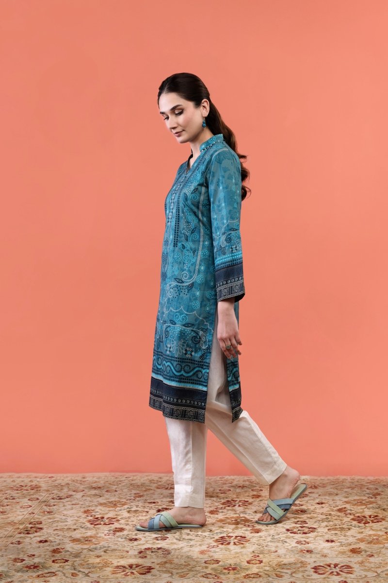 Mihrimah Cambric Kurta MIH73 - Designer dhaage