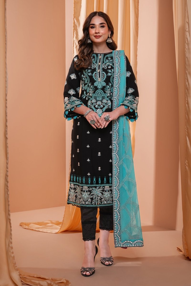 Mihrimah Festive Chiffon Pakistani Party Wear MIH56-Designer dhaage