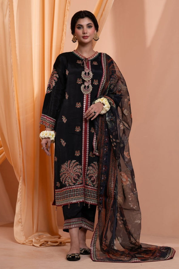 Mihrimah Luxury Raw Silk Pret MIH70 - Designer dhaage