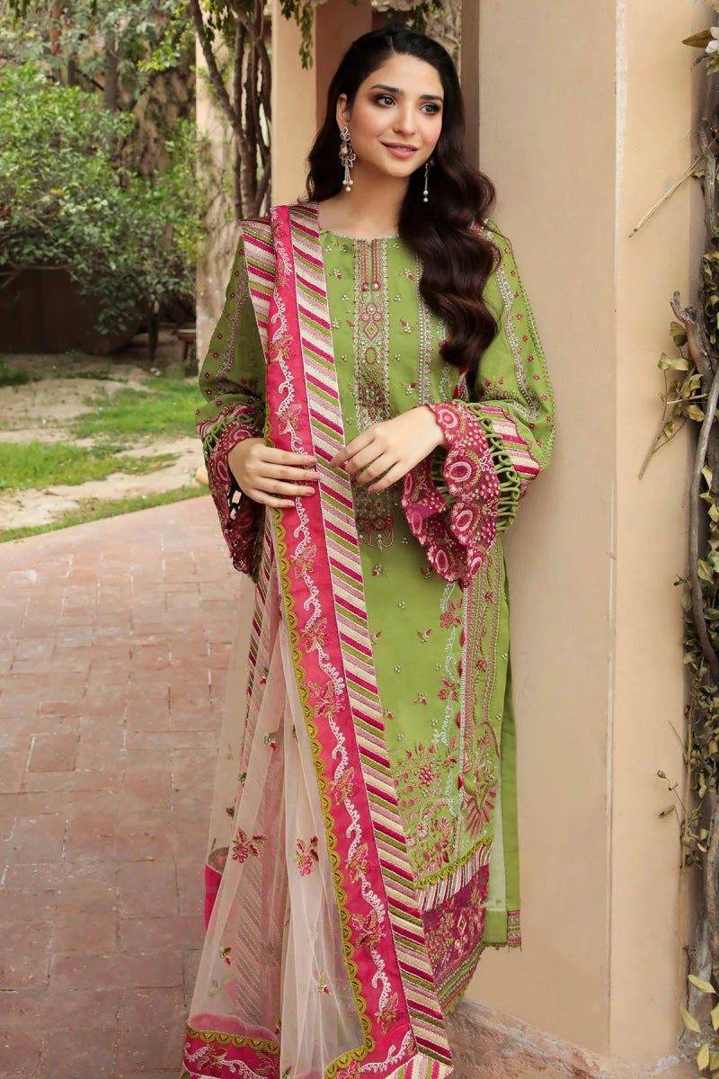 Motifz Embroidered Luxury Lawn 3 Piece Suit MOT01 - Designer dhaage