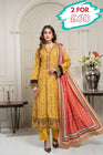 Munira Dhanak 3 Piece A Line Dress MUN615 - Designer dhaage