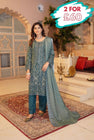 Munira Dhanak 3 Piece Pakistani Suit MUN584 - Designer dhaage