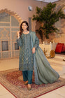 Munira Dhanak 3 Piece Pakistani Suit MUN584 - Designer dhaage