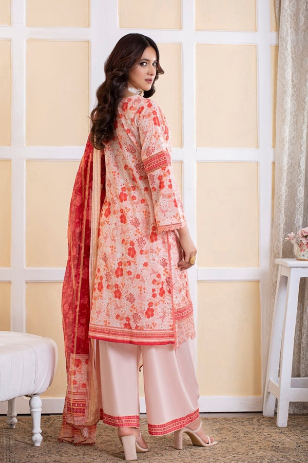 Munira Lawn 3 Piece Pakistani Suit MUN566 - Designer dhaage