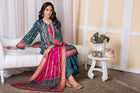 Munira Lawn 3 Piece Pakistani Suit MUN570 - Designer dhaage