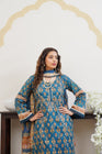 Munira Lawn 3 Piece Pakistani Suit MUN575 - Designer dhaage