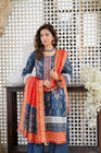 Munira Lawn 3 Piece Pakistani Suit MUN576 - Designer dhaage