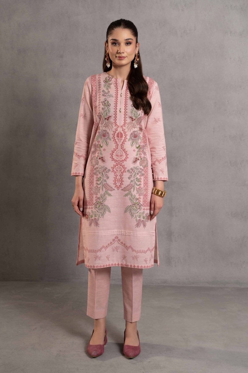 Nishat Khaddar 2 Piece Suit NIS12 - Designer dhaage