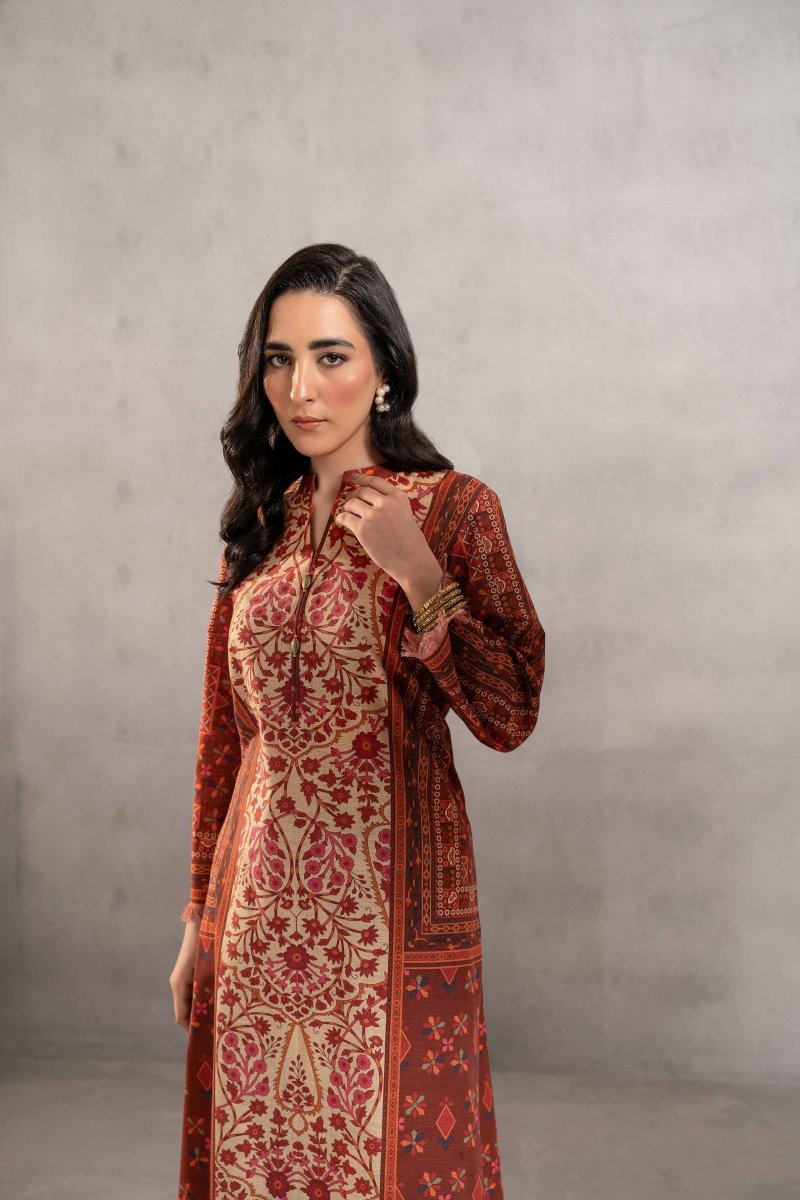 Nishat Khaddar 2 Piece Suit NIS15 - Designer dhaage