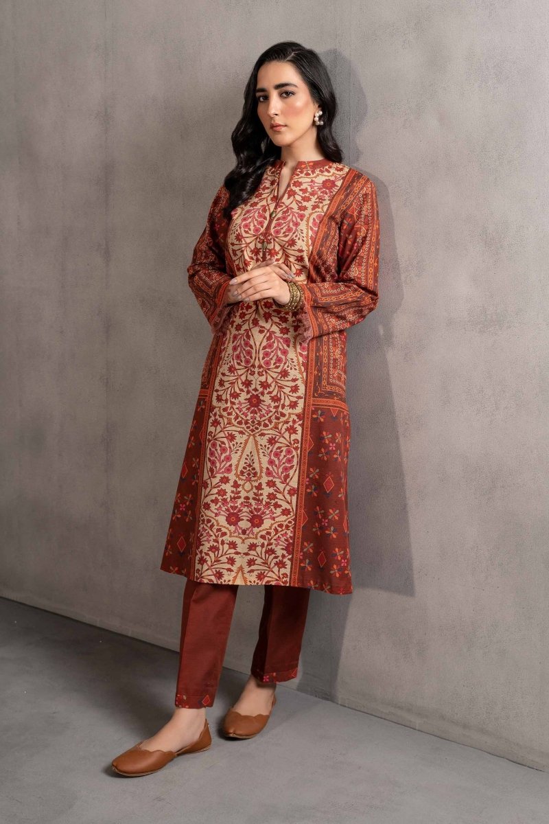 Nishat Khaddar 2 Piece Suit NIS15 - Designer dhaage