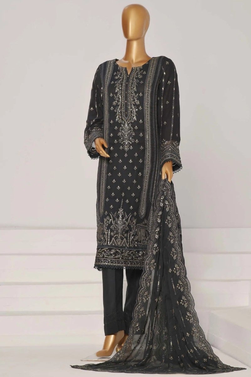 Sada Bahar Embellished Chiffon Pakistani Party Wear SBA121 - Designer dhaage