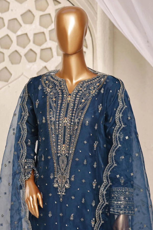 Sada Bahar Embroidered Organza Pakistani Party Wear SBA105 - Designer dhaage