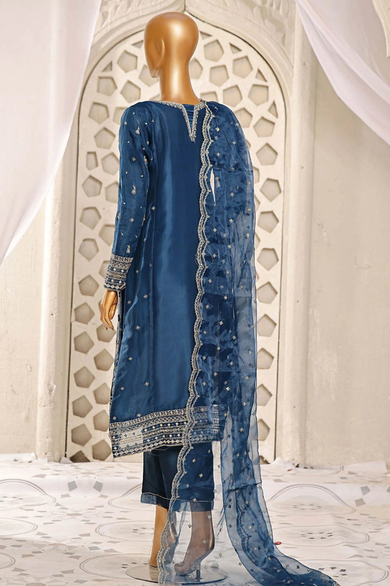 Sada Bahar Embroidered Organza Pakistani Party Wear SBA105 - Designer dhaage