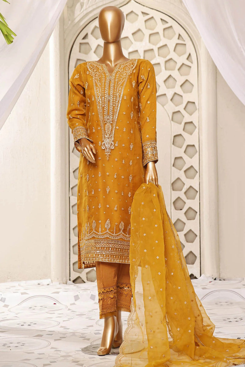 Sada Bahar Embroidered Organza Pakistani Party Wear SBA106 - Designer dhaage