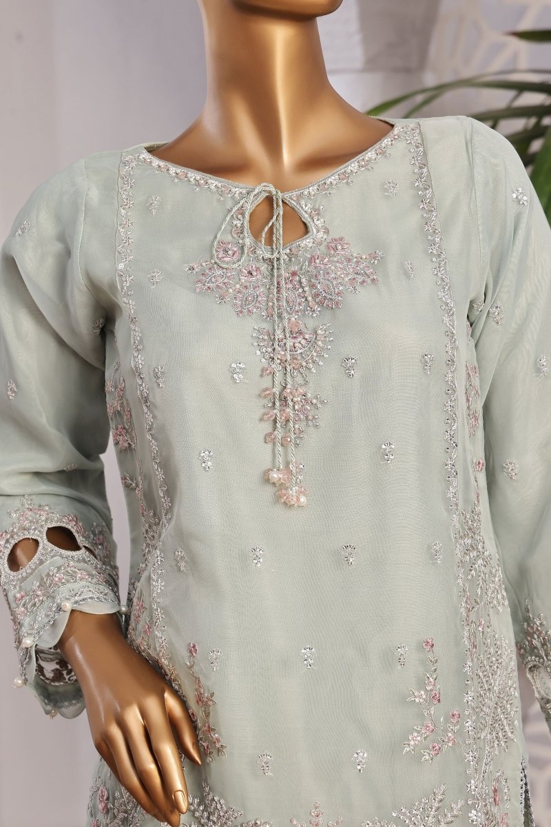 Sada Bahar Embroidered Organza Pakistani Party Wear SBA108 - Designer dhaage