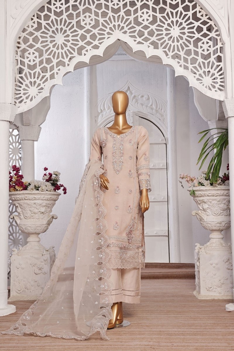 Sada Bahar Embroidered Organza Pakistani Party Wear SBA109 - Designer dhaage