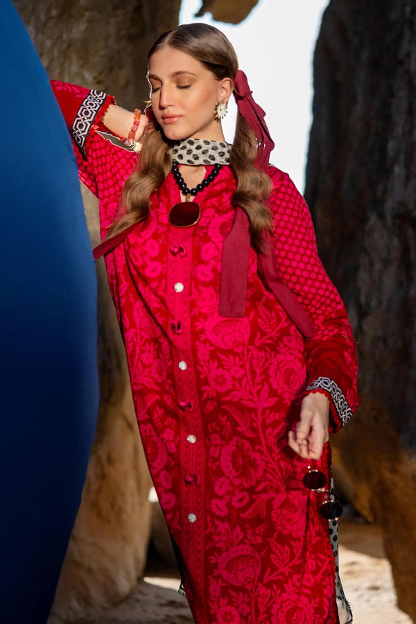 Sana Safinaz Mahay 10A Pakistani Lawn Suit SAN264 - Designer dhaage