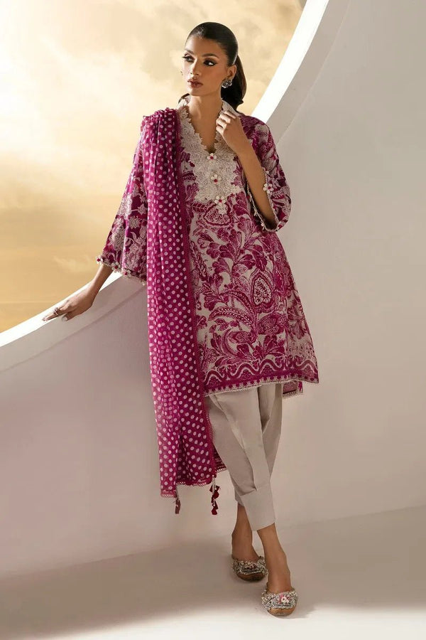 Sana Safinaz Mahay 11A Pakistani Lawn Suit SAN274 - Designer dhaage