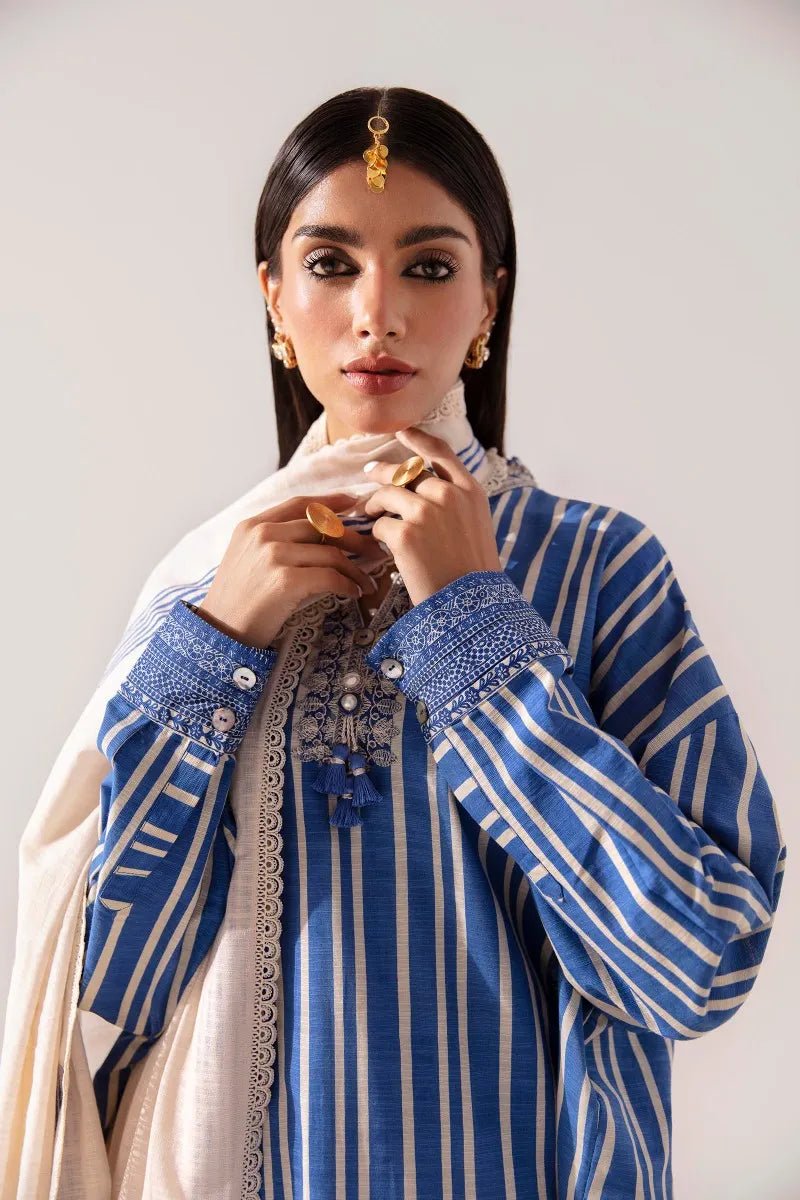 Sana Safinaz Mahay 2A Khaddar 3 Piece Suit SAN286 - Designer dhaage