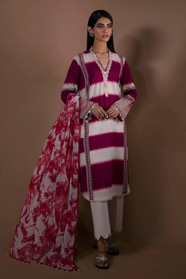 Sana Safinaz Mahay 4A Pakistani Lawn Suit SAN269 - Designer dhaage