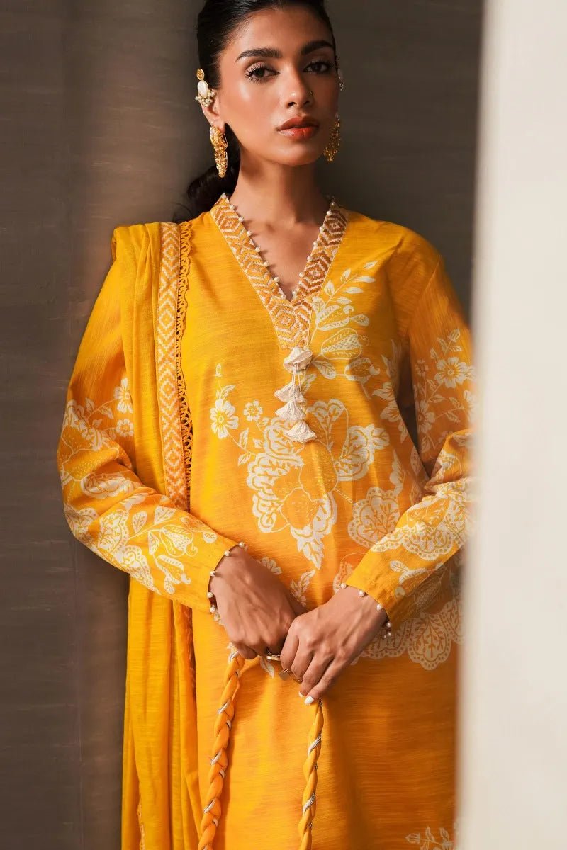 Sana Safinaz Mahay 6B Khaddar 3 Piece Suit SAN287 - Designer dhaage