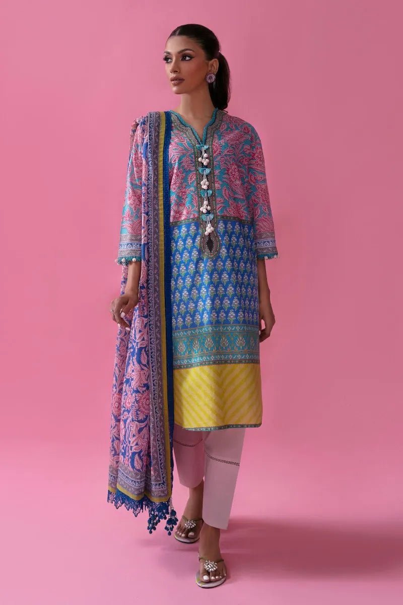 Sana Safinaz Mahay Lawn 14A Pakistani Lawn Suit SAN278 - Designer dhaage