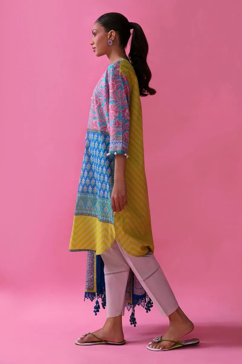 Sana Safinaz Mahay Lawn 14A Pakistani Lawn Suit SAN278 - Designer dhaage