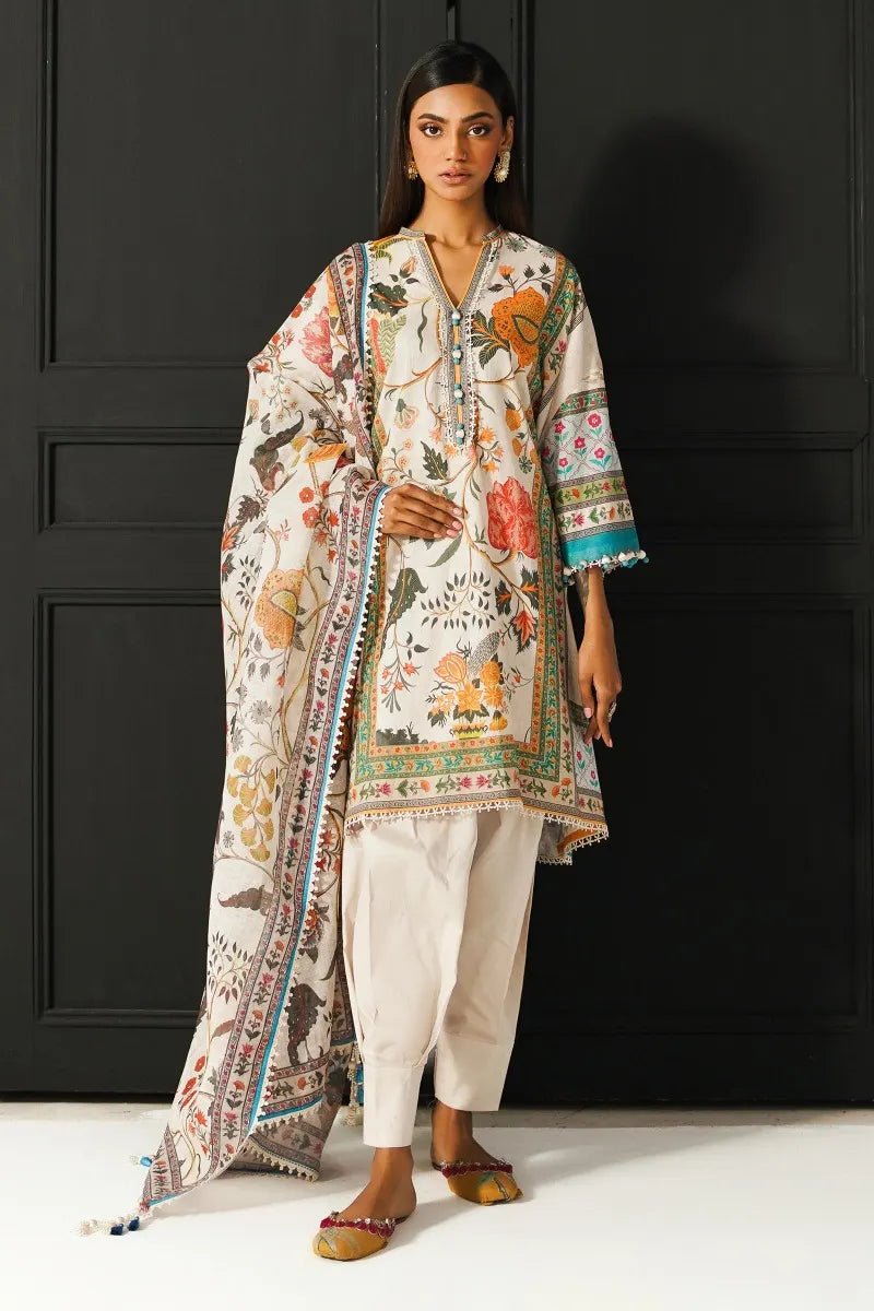 Sana Safinaz Mahay Lawn 21B Pakistani Lawn Suit SAN275 - Designer dhaage