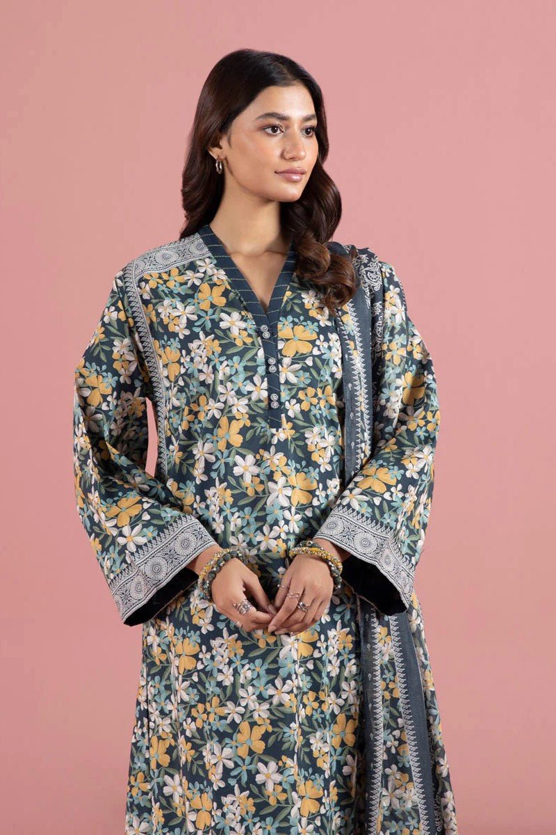 Sapphire Lawn 3 Piece Suit SAP149 - Designer dhaage